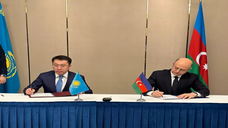 Azərbaycan-Qazaxıstan Hökumətlərarası Komissiyasının iclası keçirildi