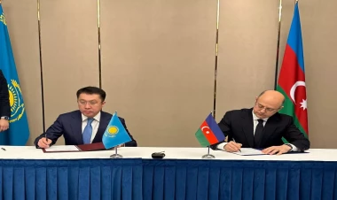 Azərbaycan-Qazaxıstan Hökumətlərarası Komissiyasının iclası keçirildi