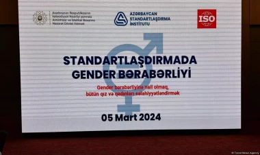 “Standartlaşdırmada gender bərabərliyi” mövzusunda tədbir keçirilir