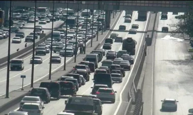 Bu prospektdə qəza oldu