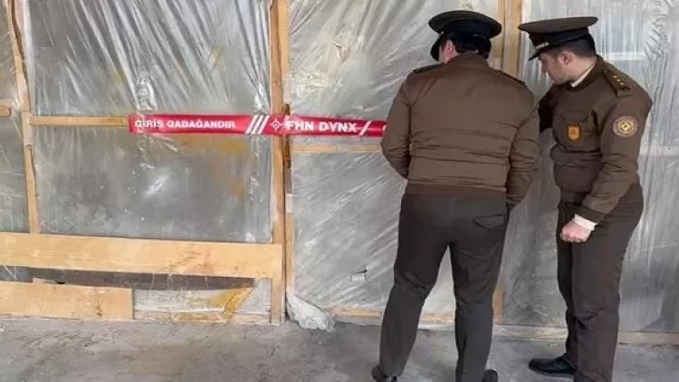 Bakıda bu şirkətə məxsus istehsalat sexi bağlandı - VİDEO