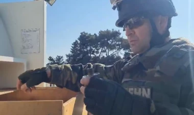 Suraxanıda sursat aşkar edildi - FOTO