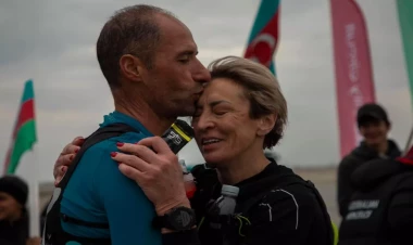 Xankəndi – Bakı ultramarafonu: 17 nəfər finişə çatıb - FOTO