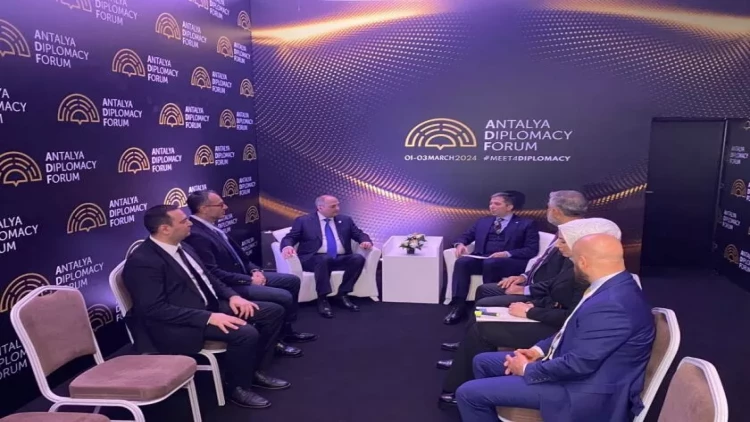 YAP və AK Parti sədrlərinin müavinləri Antalyada görüşüblər - FOTO