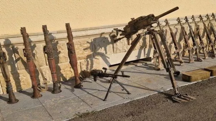 Xankəndidə cəbhəxana aşkarlandı