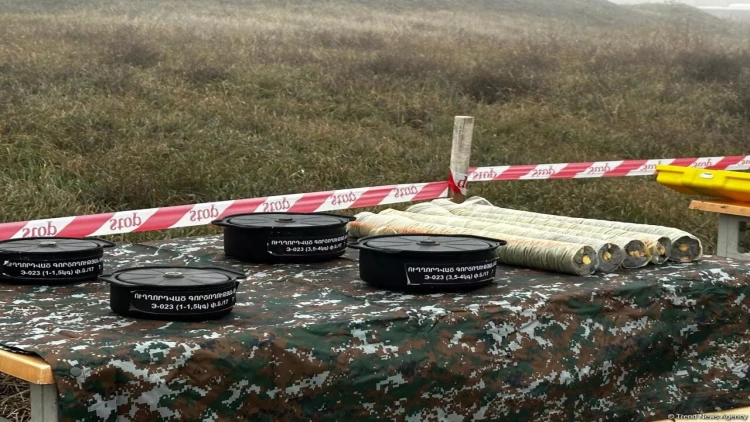 Azad edilmiş ərazilərdə bu sayda mina zərərsizləşdirilib