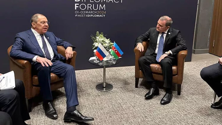 Ceyhun Bayramov Sergey Lavrovla görüşüb - YENİLƏNİB