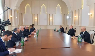 İlham Əliyev Cilberto Piketto-Fratini qəbul edib - VİDEO - FOTO