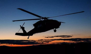 Helikopter qəzası: 6 nəfər okeana düşdü