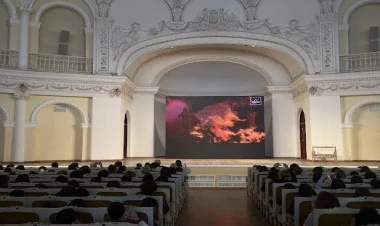 Filarmoniyada Xocalı faciyəsinin 32-ci il dönümünə həsr olunmuş səhnələşdirilmiş musiqi tamaşası təşkil olunub - FOTO