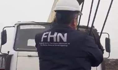 Təhlükəli avtokranın fəaliyyəti dayandırıldı