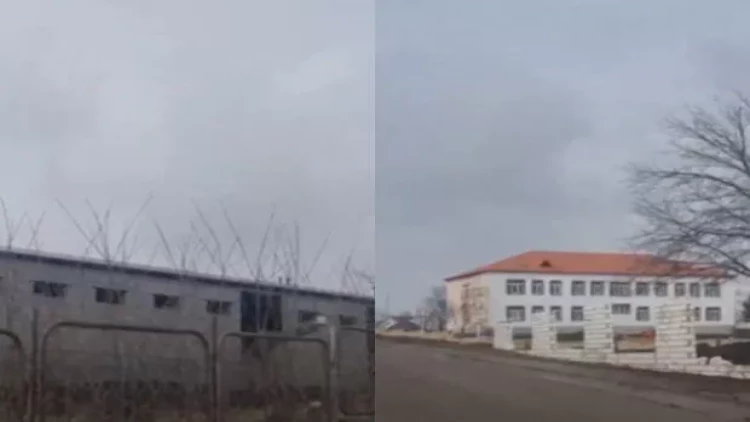 Ermənilər Xocalı məktəbini dağıdıb yerində konserv zavodu tikiblər - VİDEO