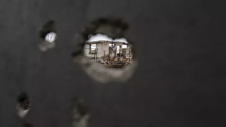 Ukraynada müharibənin izləri... - FOTOlar