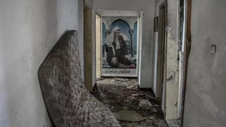 Yasir Ərəfatın Qəzzadakı evinin görüntüləri yayılıb -  FOTO