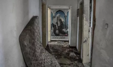 Yasir Ərəfatın Qəzzadakı evinin görüntüləri yayılıb -  FOTO