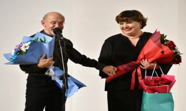 Filarmoniyada ”Duo Allaturca İmpro Piano” qrupunun konserti keçirilib - FOTO