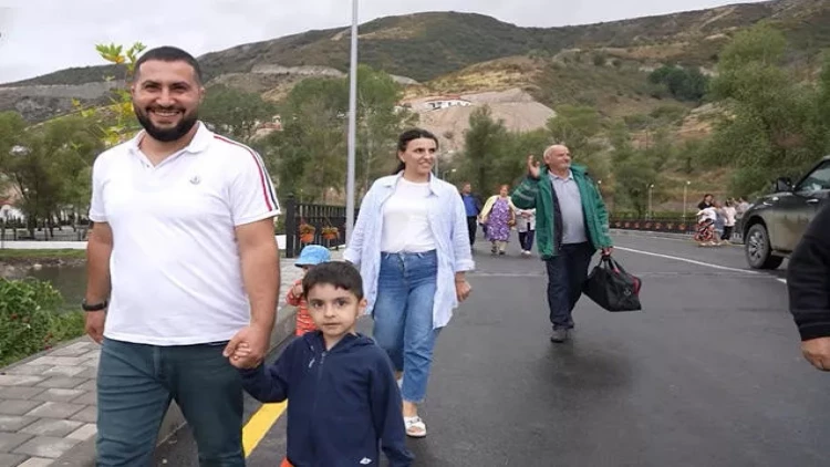 Zabux sakinləri doğma torpaqlarda - VİDEO