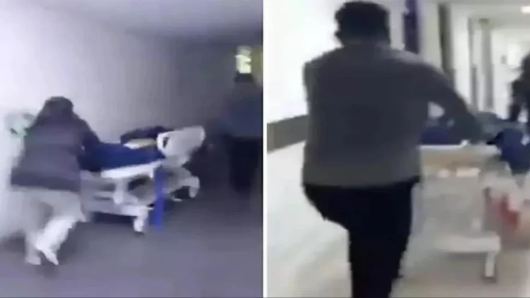 Qadın morqda dirildi - FOTO