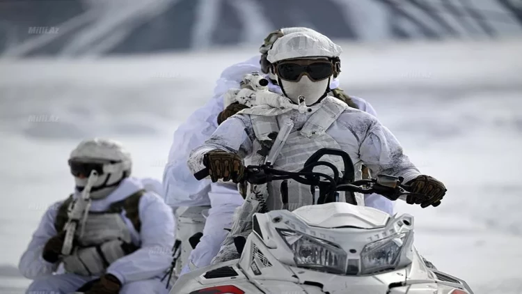 Xüsusi təyinatlılarla taktiki-xüsusi təlim keçirilib