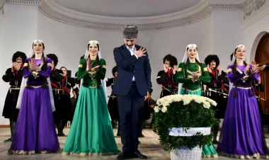 Filarmoniyada Dövlət Rəqs Ansamblının konserti keçirilib - VİDEO - FOTO