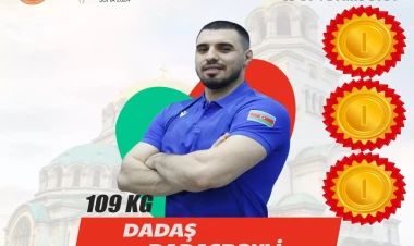 Dadaş Dadaşbəyli Avropa çempionu olub