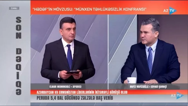 Ermənistan hökuməti ortaya konkret mövqe qoya bilmir - Rufiz Hafizoğlu