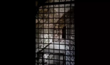 Xocalıda azərbaycanlı əsir və girovların saxlanıldığı yerdən görüntülər - VİDEO