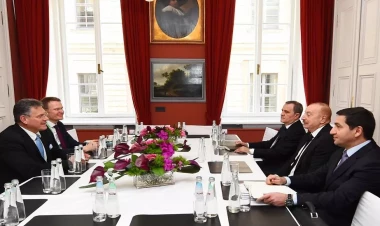Münxendə İlham Əliyev ilə Maroş Şevçoviçin görüşü olub - YENİLƏNİB -  VİDEO - FOTO