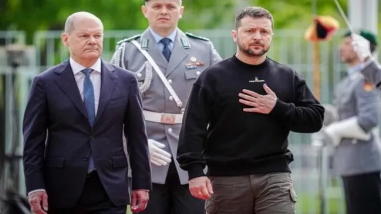 “Almaniya Ukraynaya qoşun göndərməyəcək”