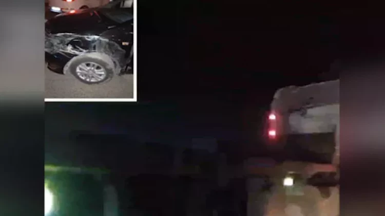 Qəza yerindən qaçan yerdə videosu çəkildi, tapıldı - VİDEO