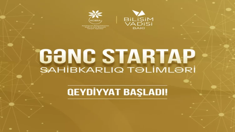 KOBİA və Bilişim Vadisi Bakı “Gənc startap” sahibkarlıq təlimlərinə start verdi
