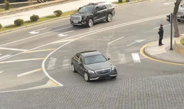 Prezident sükan arxasında - VİDEO