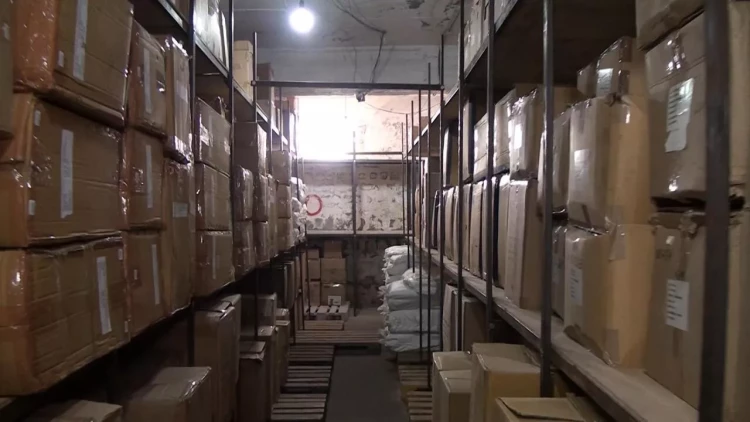 Bakıda şirkətin anbarının fəaliyyəti dayandırıldı - FOTO