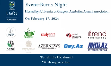 UGAAA “Burns Night” tədbiri keçirəcəkdir