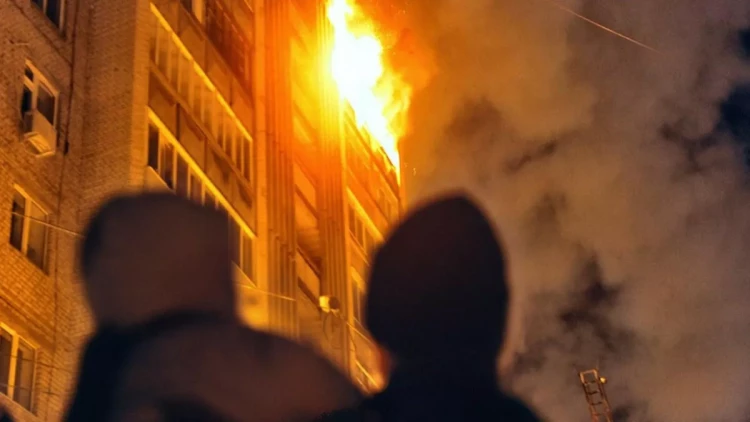 Rusiyada dəhşətli yanğın - 3 uşaq öldü