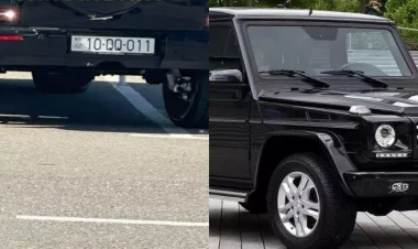 Azərbaycanda dövlət nömrə nişanlarında yeni seriya istifadəyə verildi - FOTO