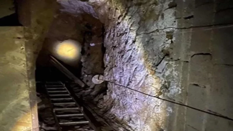 Evin altında 40 metrlik quyu qazıb, lift quraşdıran dəstə ələ keçdi - FOTOlar