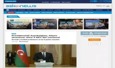 Azərbaycan Prezidenti seçkiləri İtaliya mətbuatının diqqət mərkəzində olub - FOTOlar