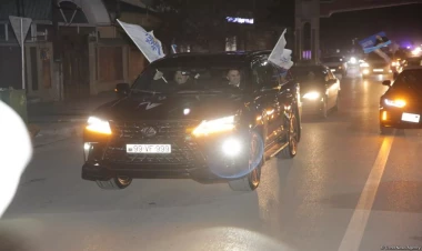 Xaçmazda yürüş keçirilib VİDEO - FOTO