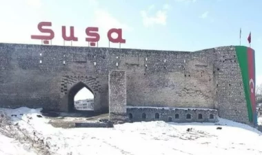 Şuşa şəhərində yürüş keçirilir - FOTO