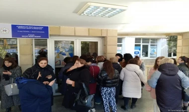 Yasamal rayonunda seçicilərin fəallığı davam edir - FOTO