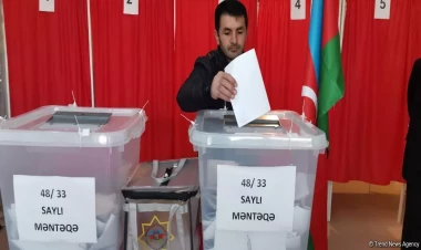Qobu 33 saylı seçki məntəqəsində seçici aktivliyi qeydə alınıb - Sədr - FOTO