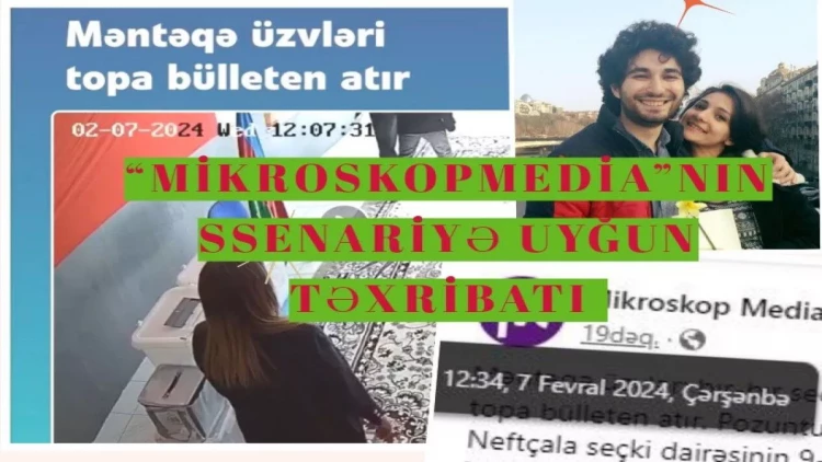 “Mikroskopmedia”nın seçki təxribatı - FOTO