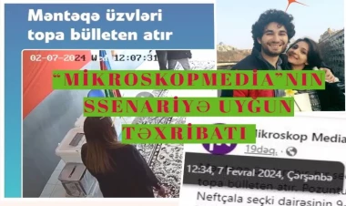 “Mikroskopmedia”nın seçki təxribatı - FOTO