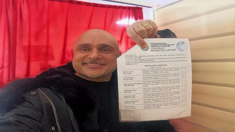 Məşhurlar da səs verdi - FOTOlar