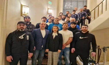 Cüdo üzrə Azərbaycan millisinin üzvləri Parisdə səs verdilər - FOTO