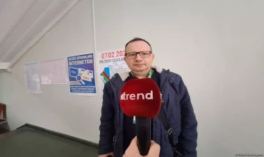 Seçki günü Azərbaycanda olmaq mənim üçün çox maraqlı təcrübədir - Bolqarıstandan olan jurnalist
