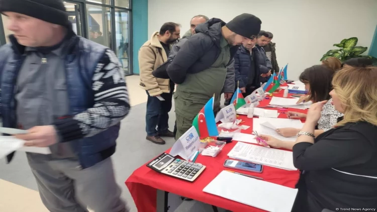 Füzulidə seçki prosesi davam edir - FOTO