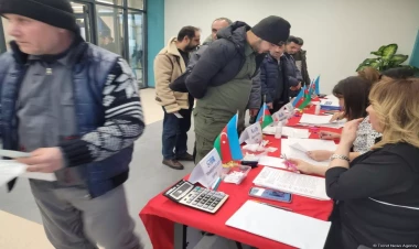 Füzulidə seçki prosesi davam edir - FOTO