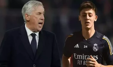 Ançelotti Ardanın üzərindən xətt çəkdi - Türk futbolçu tək şansını əldən verdi